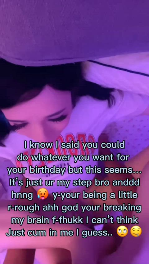 My GOONER stepbro looked soooo stiff on his birthday, I just couldn't help myself 😩😋 : video clip