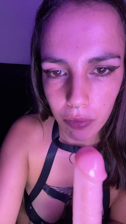 Would you let me lick your dick like that? Bj : video clip