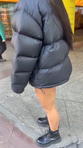 I gave them something to look at! : video clip