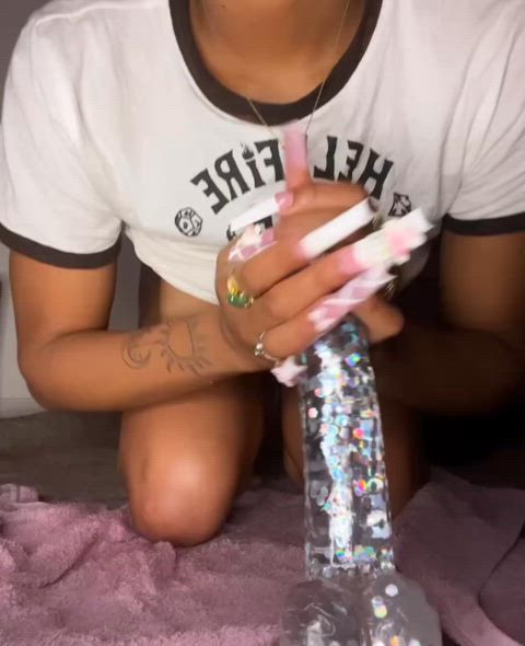 Just wondering.. Can I massage your dick? : video clip