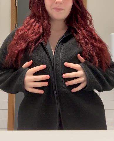 Seriously, lets have fun in the library toilets - I'm horny : video clip