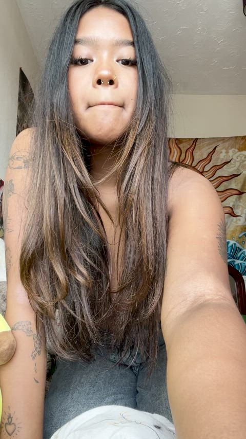 Finish all over my asian titties : video clip