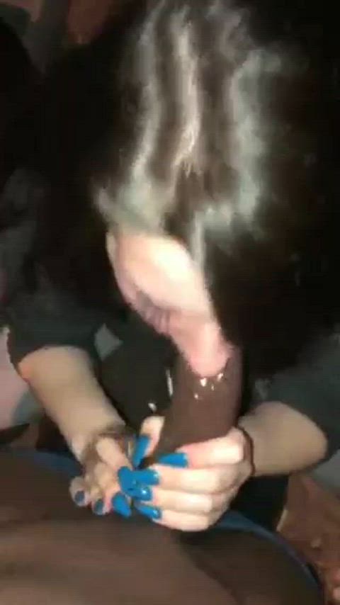 HOT Amateur Slut BBC Blowjob : video clip