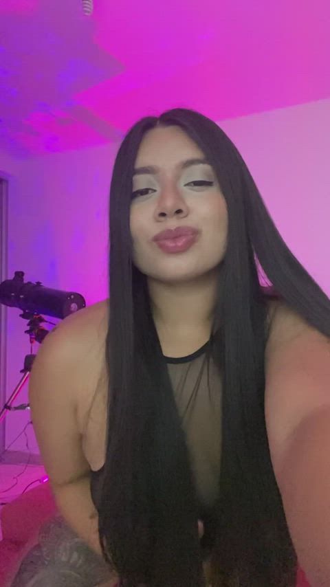 How many times do you think I can suck your cock in 24 hours? : video clip