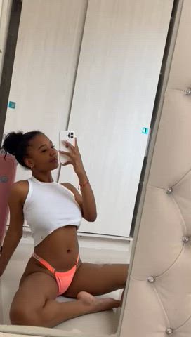 I believe tiny tits fit my body really well. I love them! : video clip