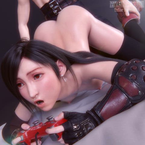 Tifa plays Final Fantasy [Final Fantasy 7] (Pantsushi) : video clip
