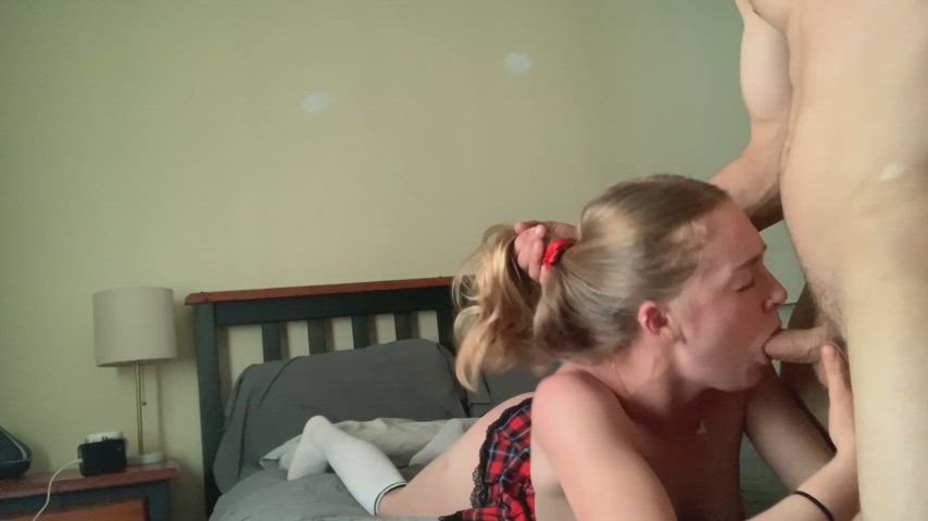 Choose between blowjob and throat fuck, what's best? : video clip