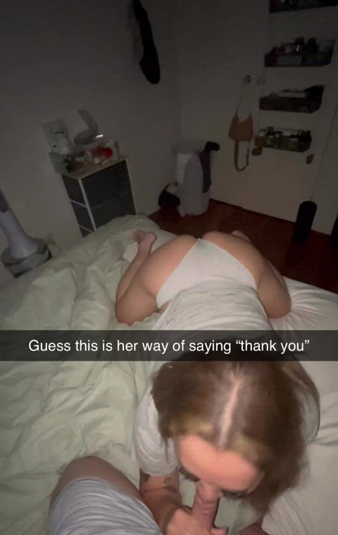 Your girl has great manners... : video clip