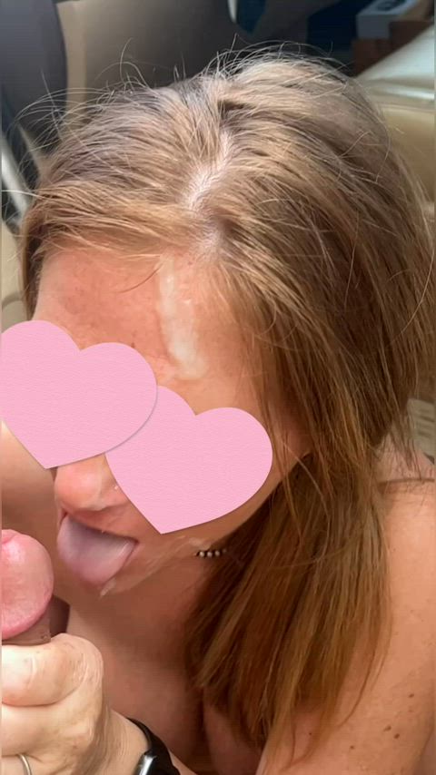 How about a little Facial Friday 🥵💦😈 : video clip