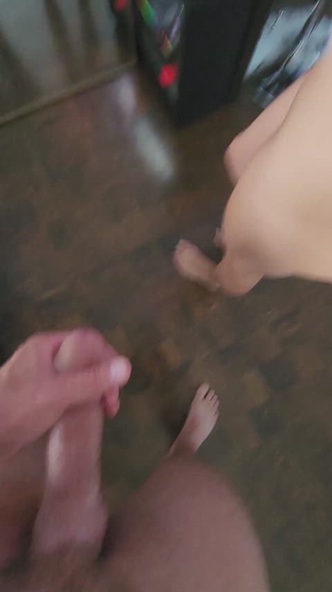 He edged 5sec after getting it in! : video clip