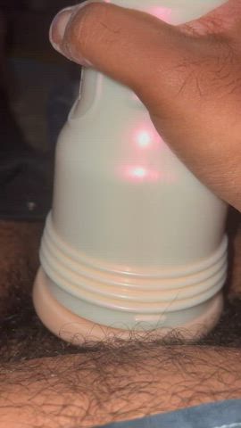 Practicing with my toy : video clip