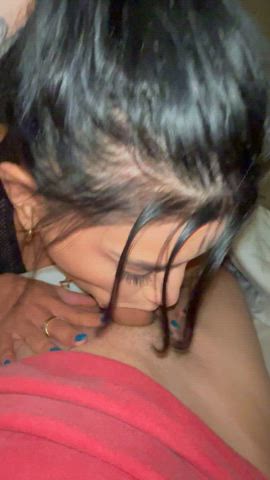 My bud pulled his cock out during our gooning session, and i knew exactly what to do 🍭🍭 : video clip