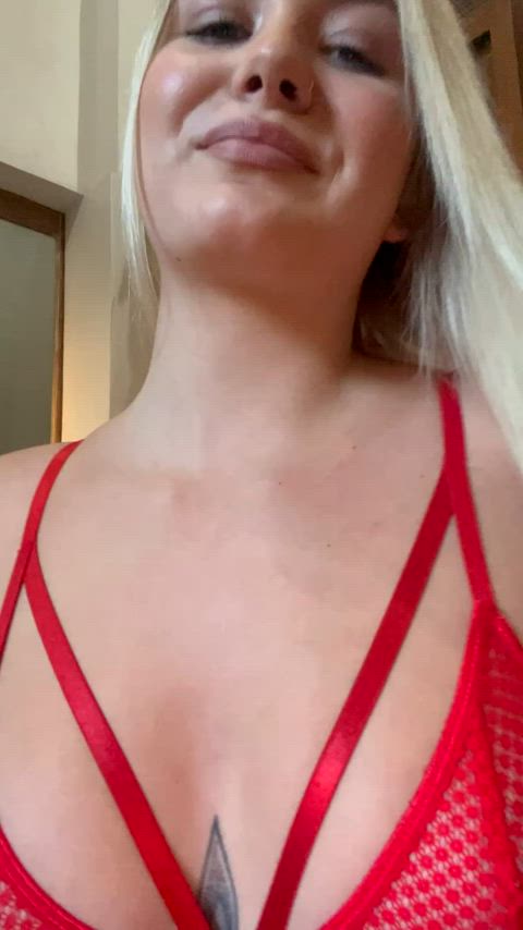 I love to goon and suck my tits all day!🥵🥵 : video clip