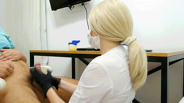 I help my patients. Even when they need to submit sperm for analysis : video clip