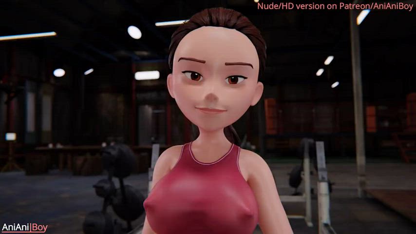 Helen Parr's workout (AniAniBoy) [The Incredibles] : video clip