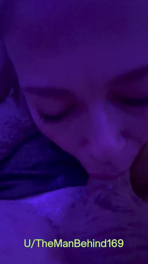 That throat drool makes the best lube : video clip