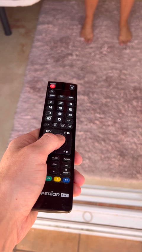 Which lingerie would you choose if you had the remote? : video clip