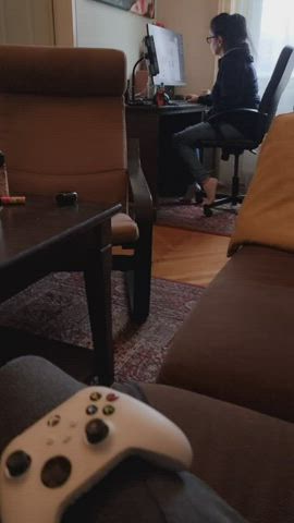 That's what you get for shopping online with Hubby's credit card : video clip