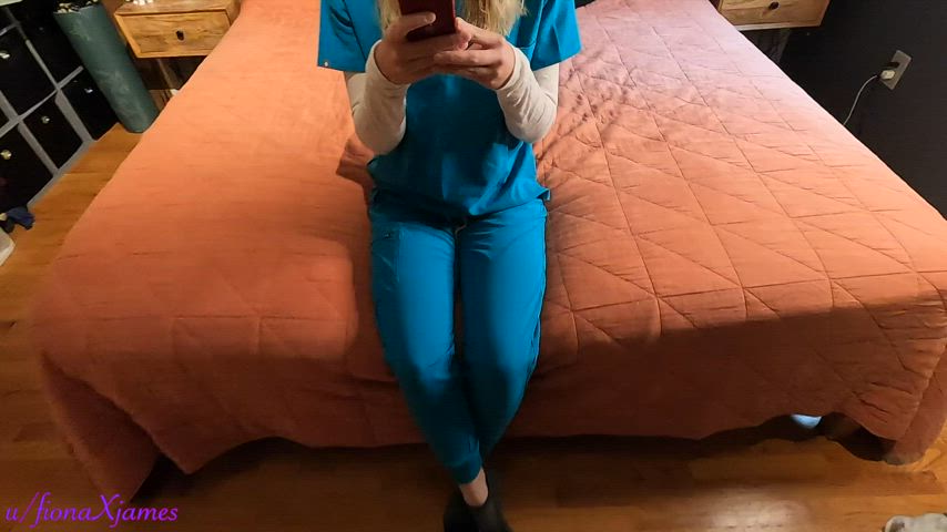 Anal after a long shift.. : video clip