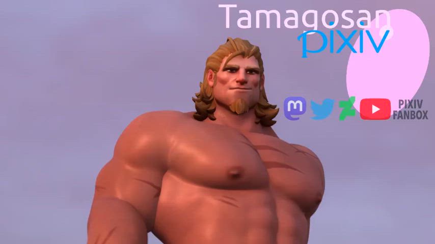 Reinhardt finds Aunt Cass the Mermaid [Big Hero 6] [Overwatch] (Tamagosan) : video clip