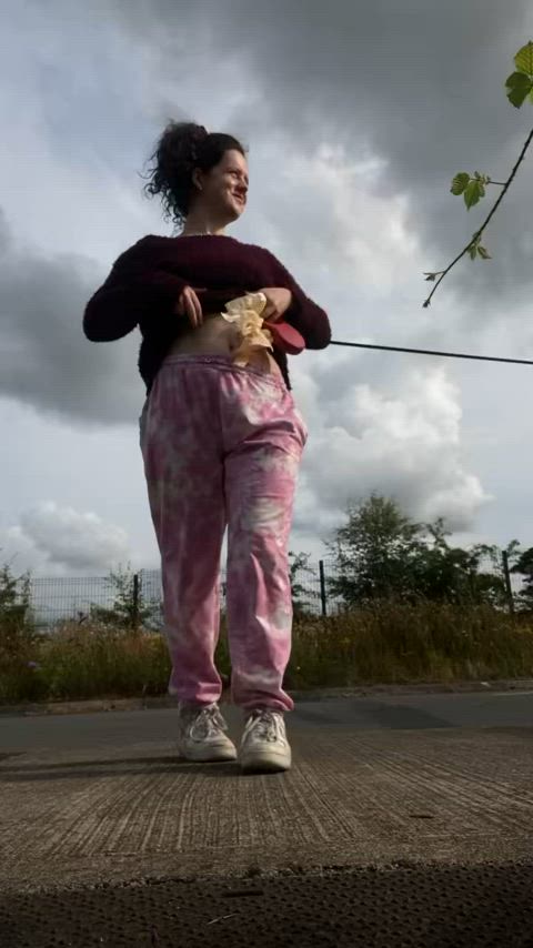 I love bouncing them outdoors ;) : video clip