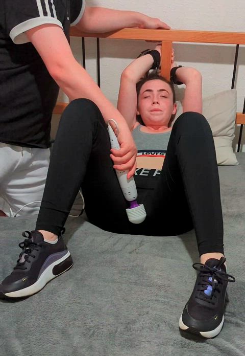 Getting my daily workout in : video clip