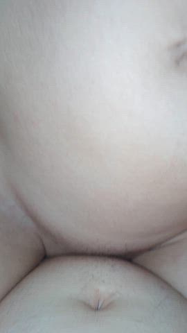 Lick the creampie and pussy juices off his cock (OC) : video clip