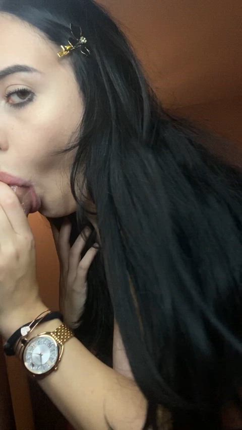 Deepthroating Big Cocks is my daily pleasure! : video clip