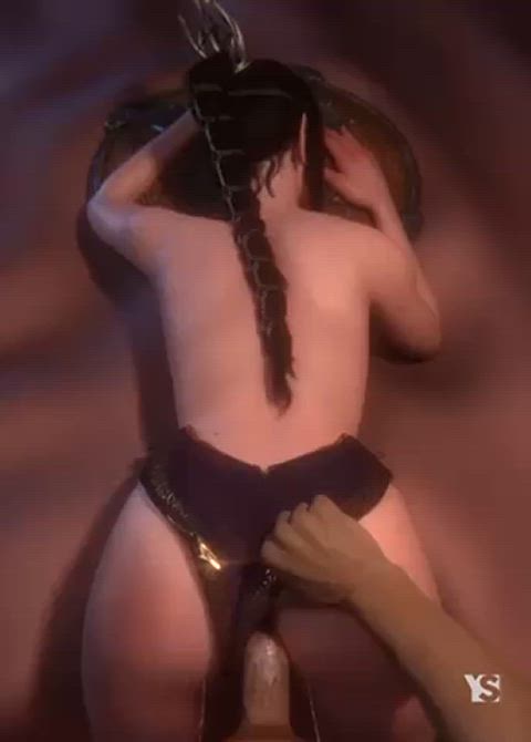 Railed from behind. (Youngiesed) : video clip