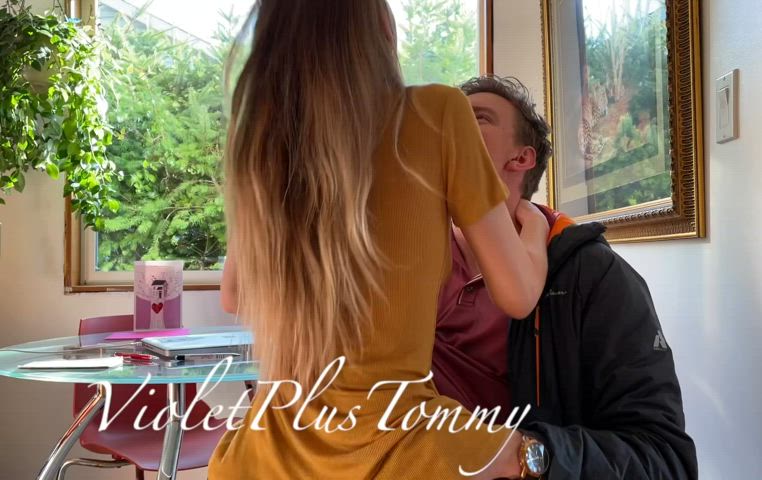 I love bouncing on his cock. I’ll do it anywhere in the house : video clip