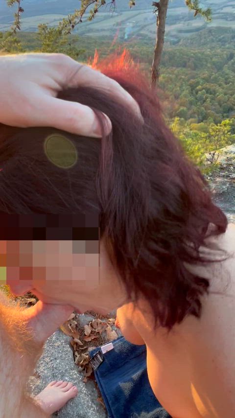 When you’re hiking and you find the perfect spot! : video clip