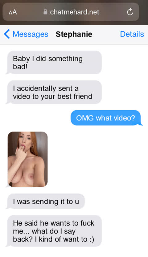 What should she say back? : video clip