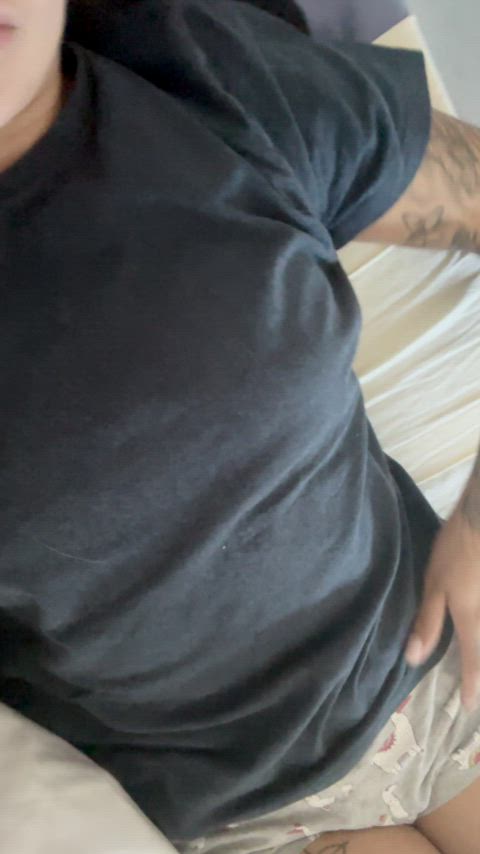 cum on my small titties : video clip