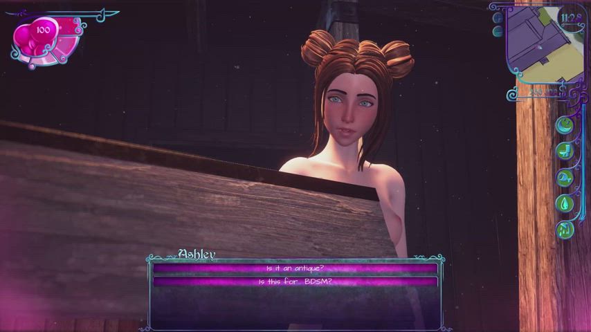 My Lust Wish - Ashley Rides a Wooden Horse : video clip