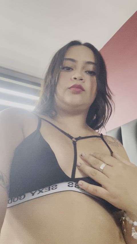 My tits are small but my throat is deep :) : video clip