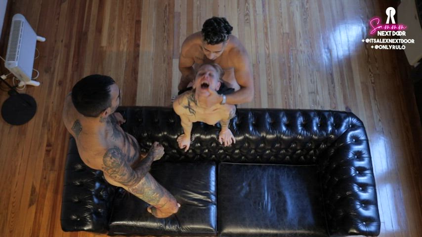 My man loves to jack off watching other men fuck me : video clip