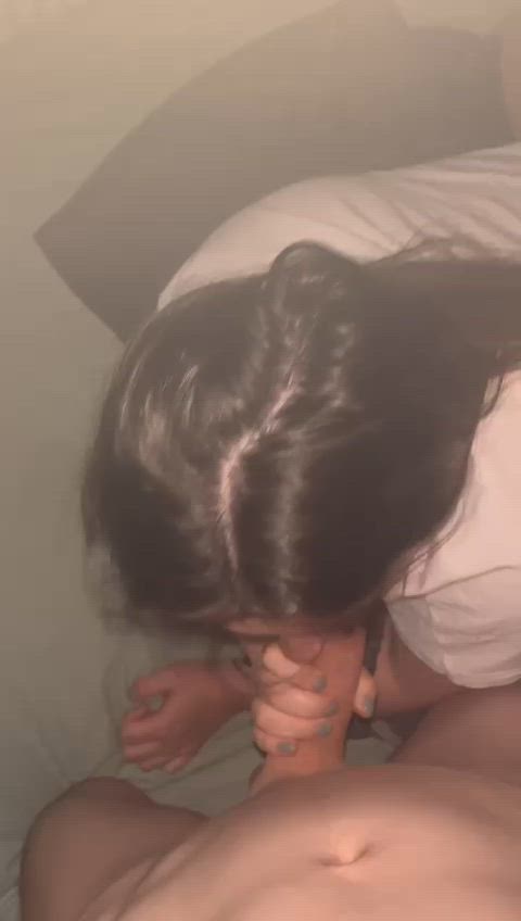 You relax whilst i suck your cock : video clip