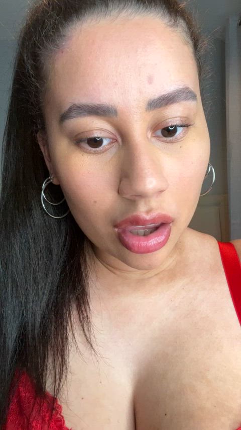 Here's me, wishing I had something to suck on. : video clip