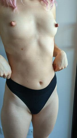 You suck on my BIG NIPS first then you get my ASS as dessert : video clip