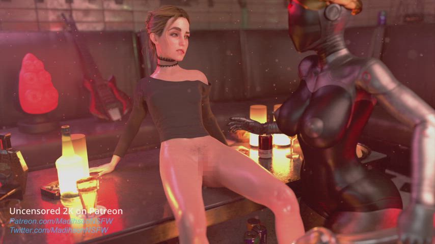 Atomic Fuck: Ballerina twin's "sex machine" mode (MadihsonNSFW) [Atomic heart] : video clip