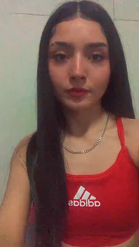 just being proud of my small tits : video clip