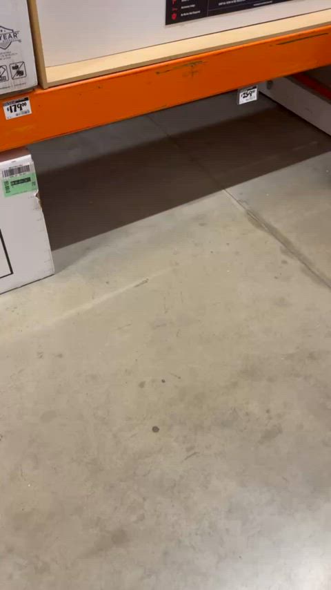 Testing out the bathtub at the store : video clip
