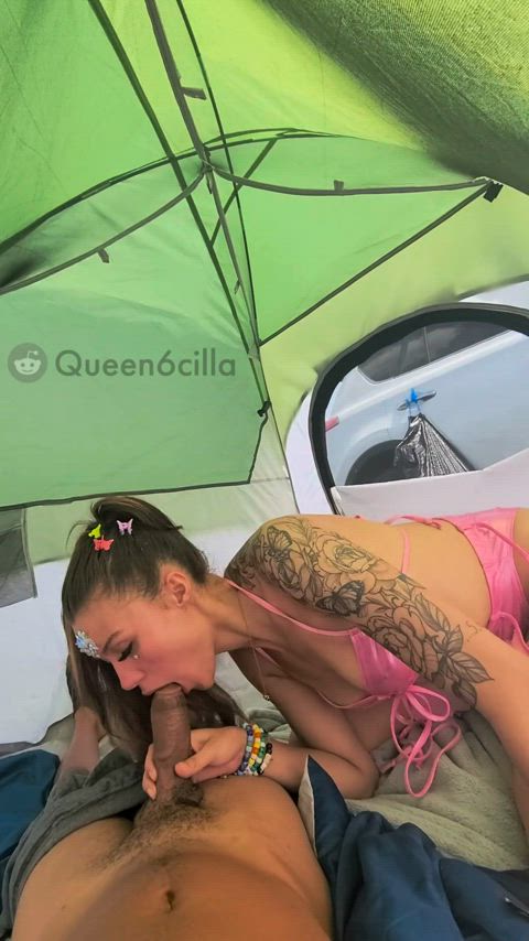 Couldn't resist bringing this dick back to my camp : video clip