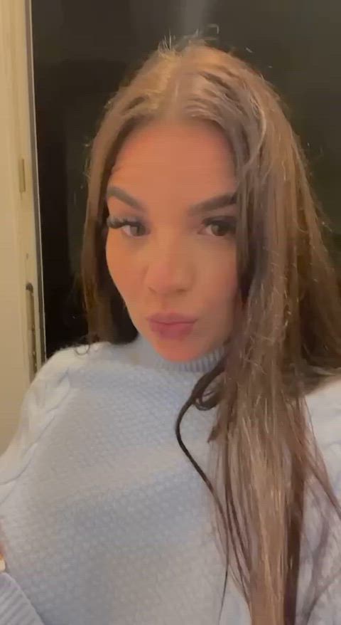 I love your rough hands on my skin. : video clip