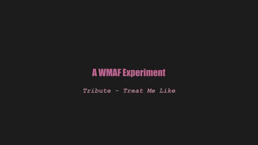 A wmaf experiment - Tribute - Treat Me Like (splitscreen PMV) : video clip
