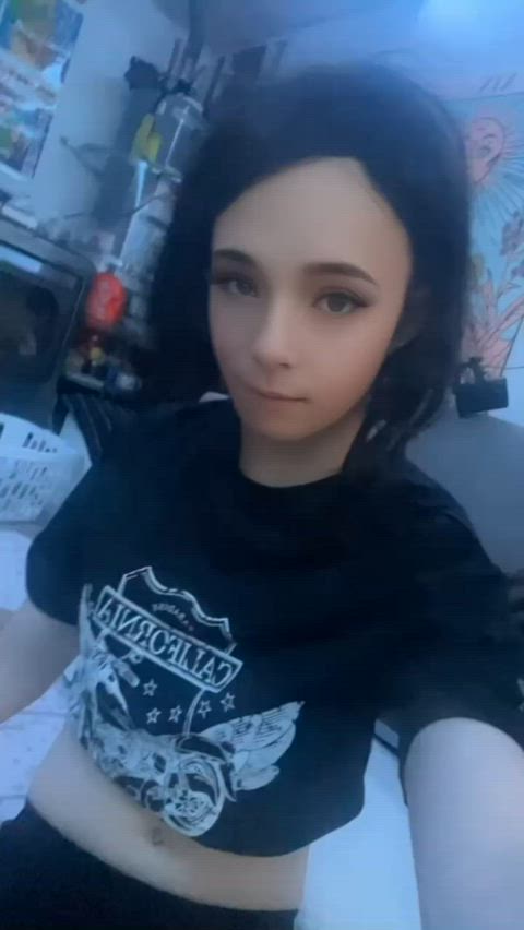 I noticed this GOONER had a little "issue" down there while we were watching anime WITH A FRIEND butttt-- I just couldn't help myself 😩 : video clip