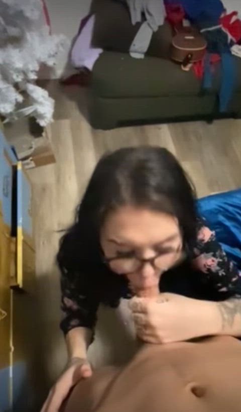 I worked this dick so hard for this facial 🤤 : video clip