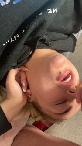 I love milking him all over my face : video clip