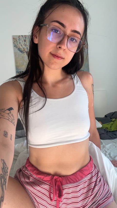 any GOONERS want to GOON in my little pocket pussy body? : video clip