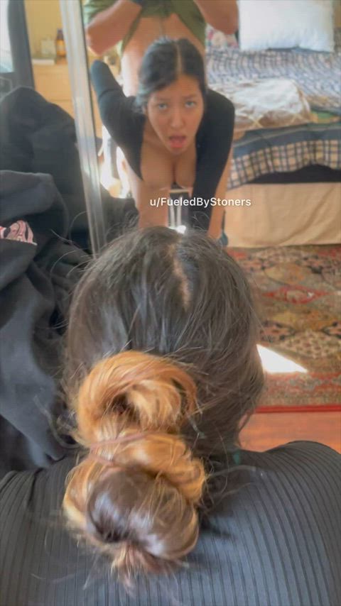 Latina loves being filled with cum : video clip